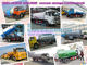 6000L Sinotruk Howo Light Series Sanitation Truck , 4x2 Vacuum Sewage Suction Truck